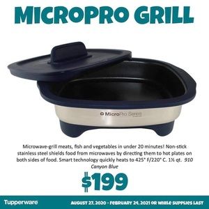 Tupperware MicroPro grill